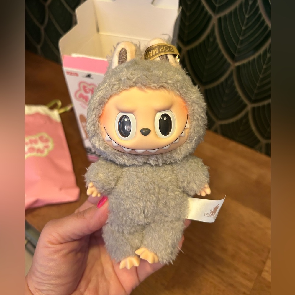 Exciting Macaron Labubu Keychain Plush- authentic!